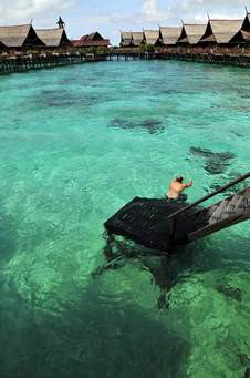tropical lagoon